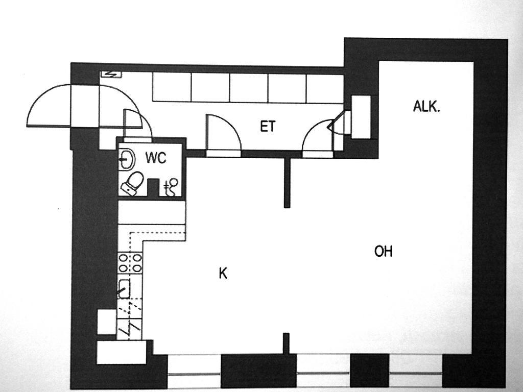 "Hatanpaeae" - Renovated 1Br Apartment In Historical Building & Central Location Tampere Exteriér fotografie